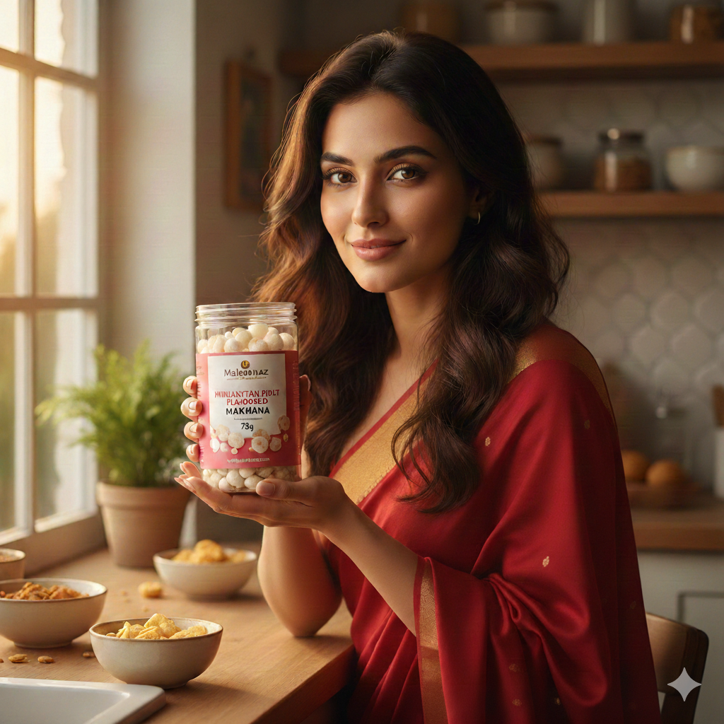 Why Our Himalayan Pink Salt Flavored Makhana is different from others?