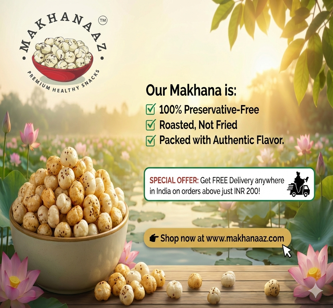 Why Makhanaaz is amongst the best flavoured makhana supplier?