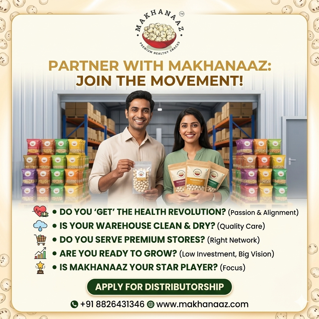 How do we select our distributor partners at Makhanaaz?