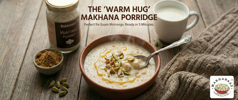 Makhana Powder Porridge Recipe