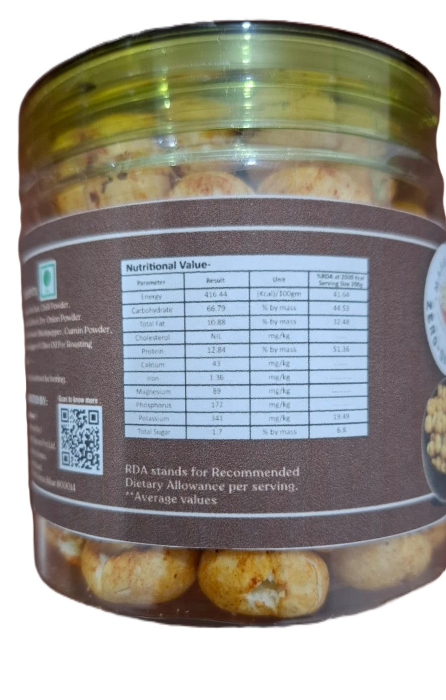 Barbeque Flavoured Makhana 35 gms