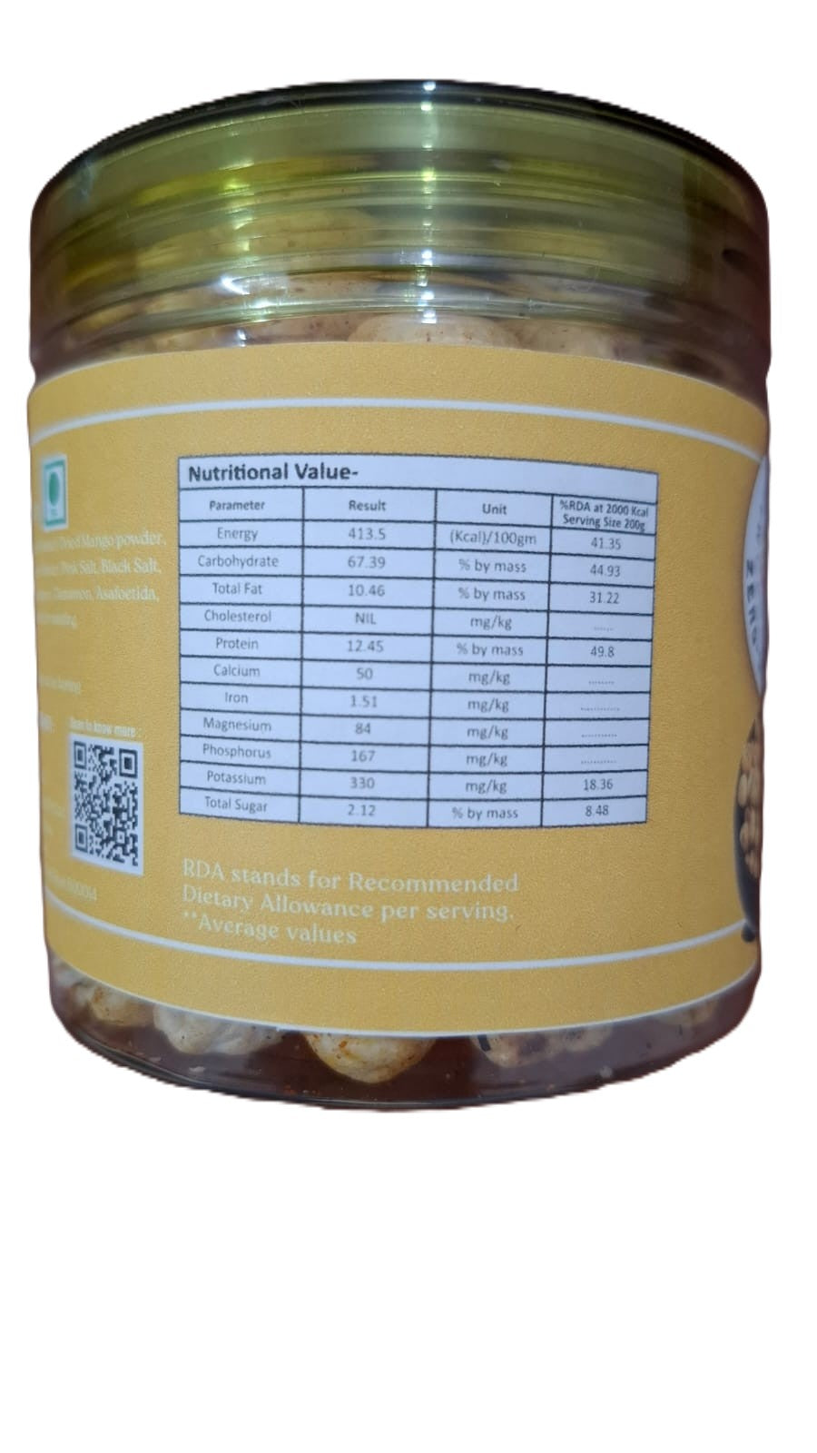 Chatpata Chat Masala Flavoured Makhana 35 gms