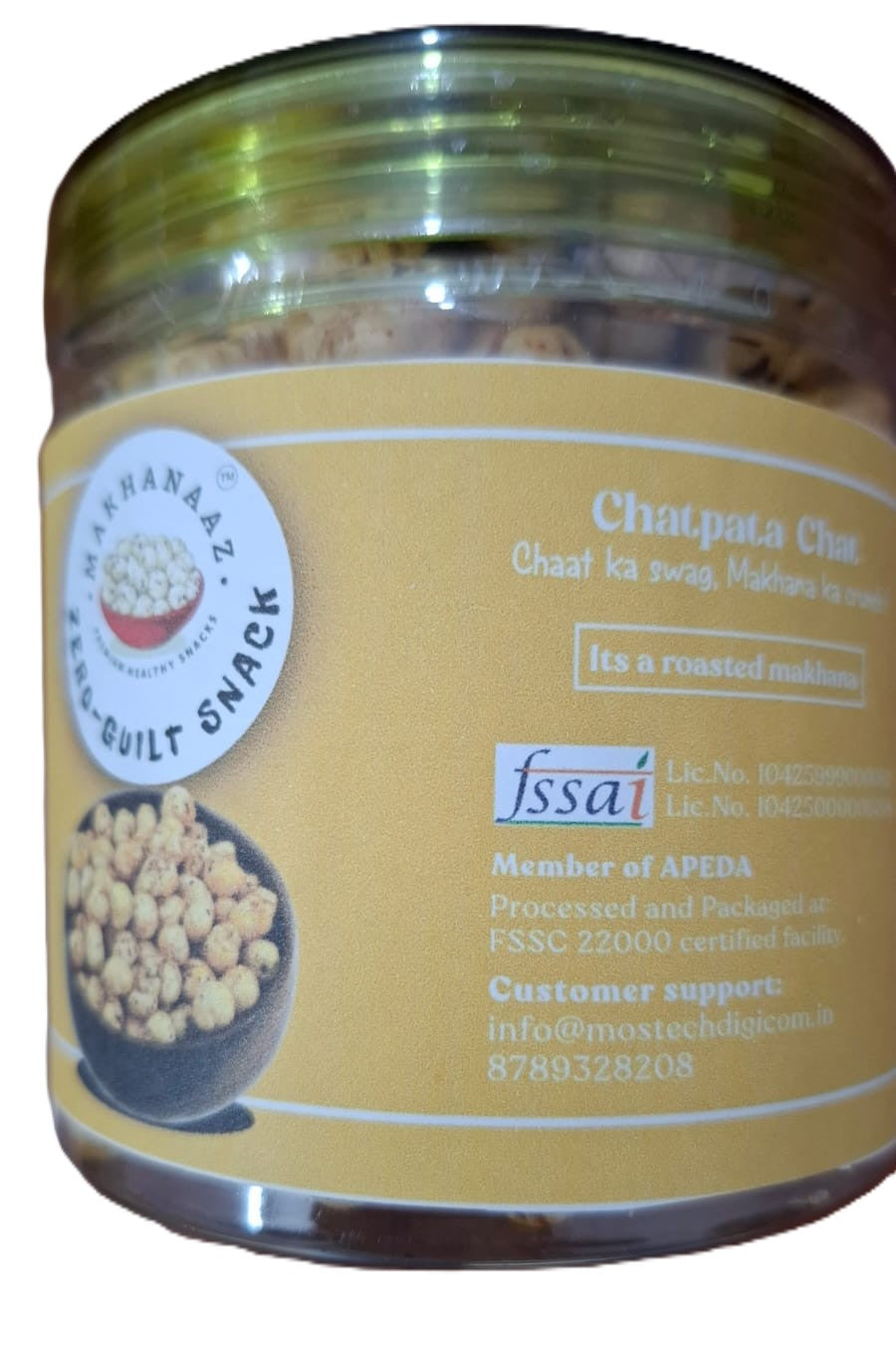 Chatpata Chat Masala Flavoured Makhana 35 gms