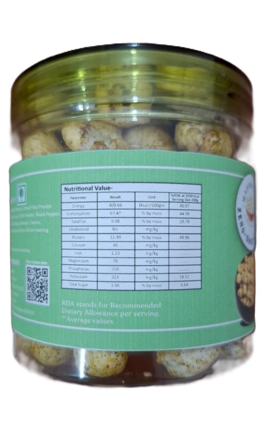 Pudina Flavoured Makhana 35 gms