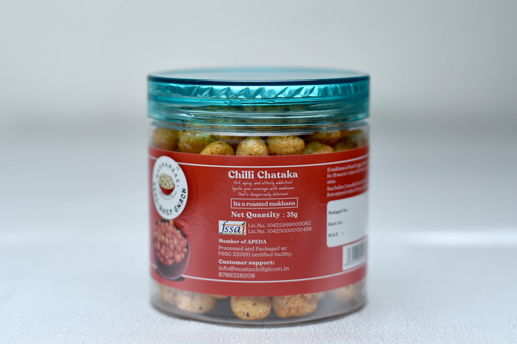 Chilli Chataka Flavoured Makhana 35 gms