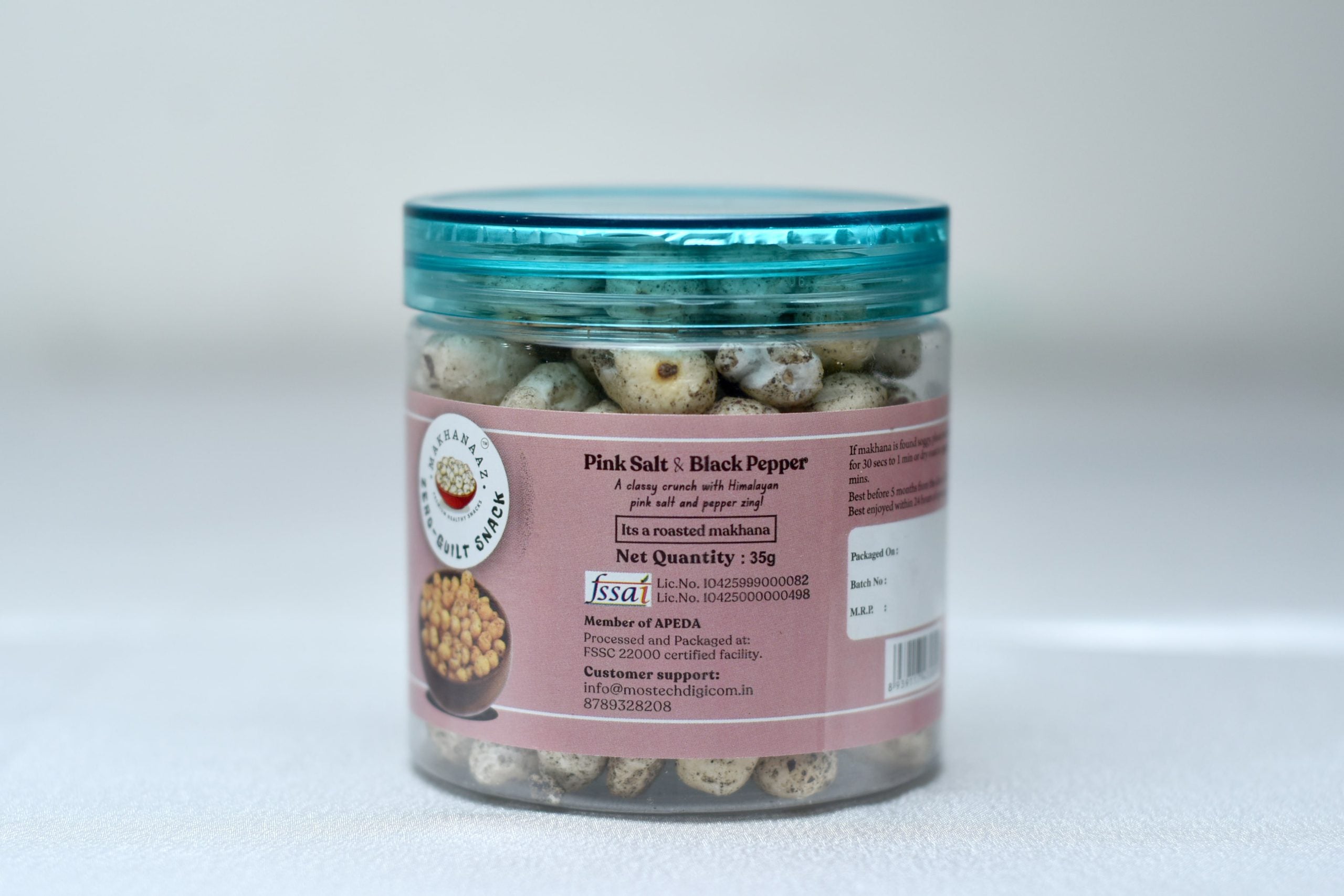 Black Pepper Makhana 35 gms