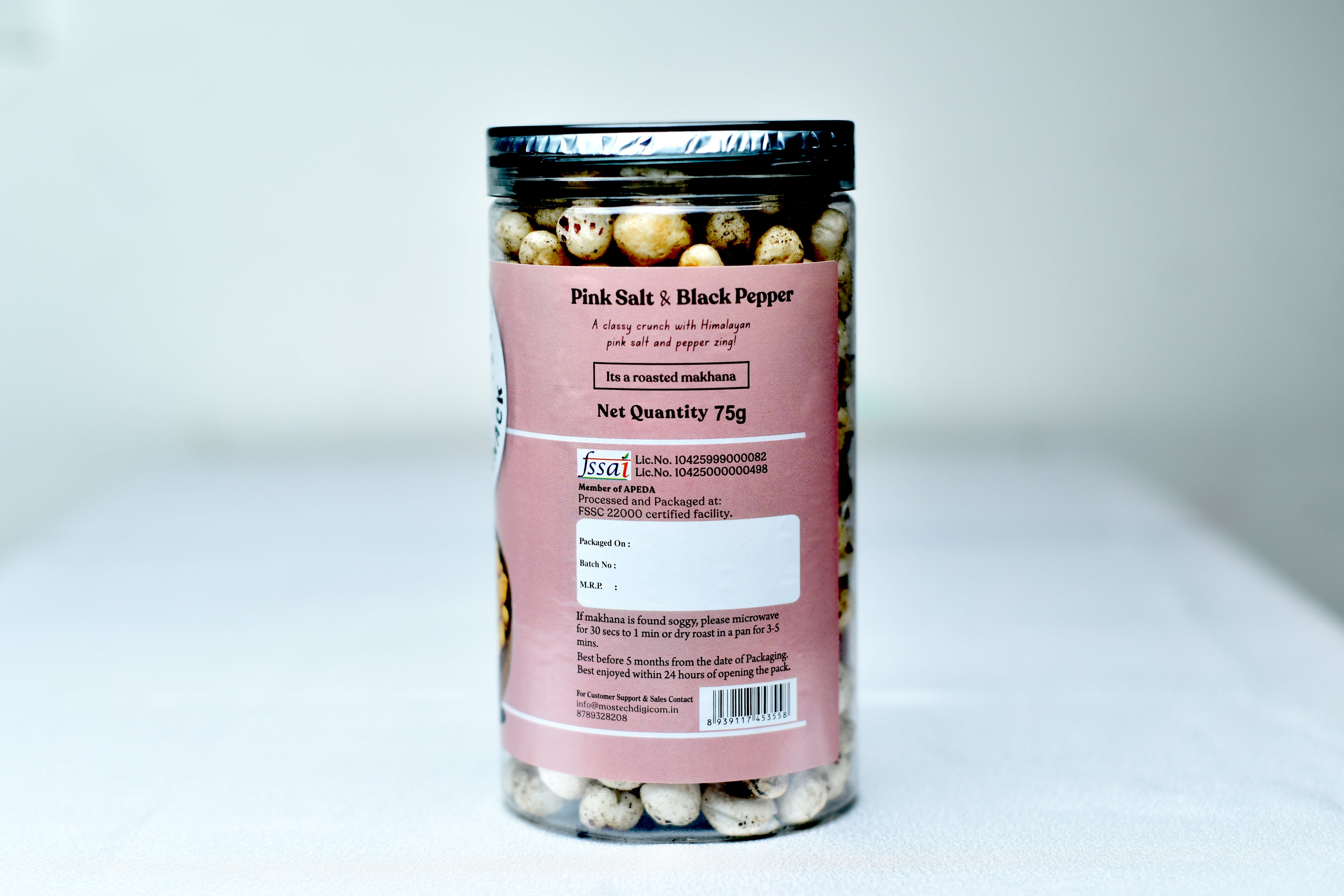 Black Pepper Makhana (75 g)