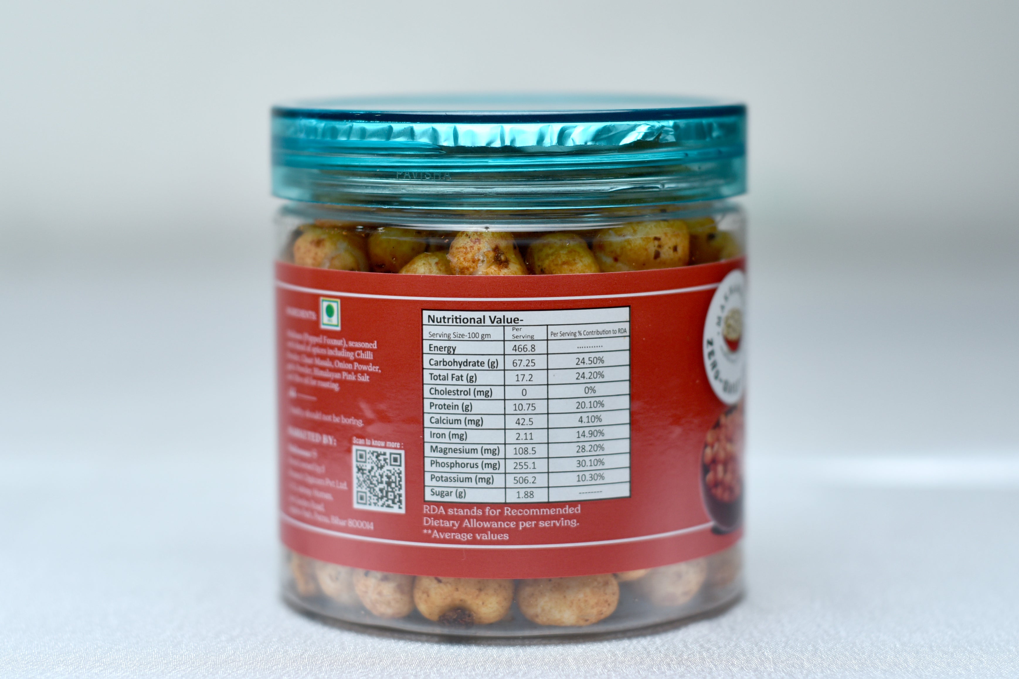 Chilli Chataka Flavoured Makhana 35 gms